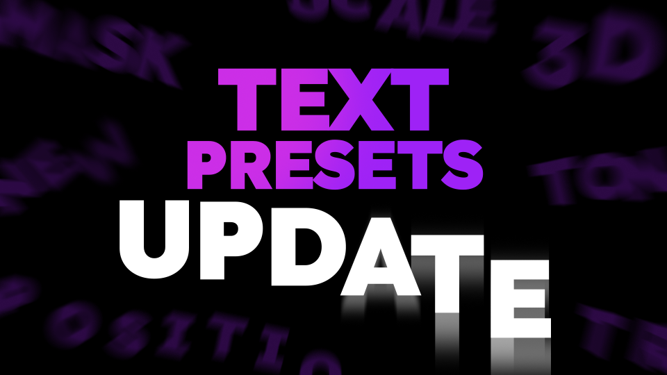 Handy tools for Adobe After Effects & Premiere Pro Mister Horse